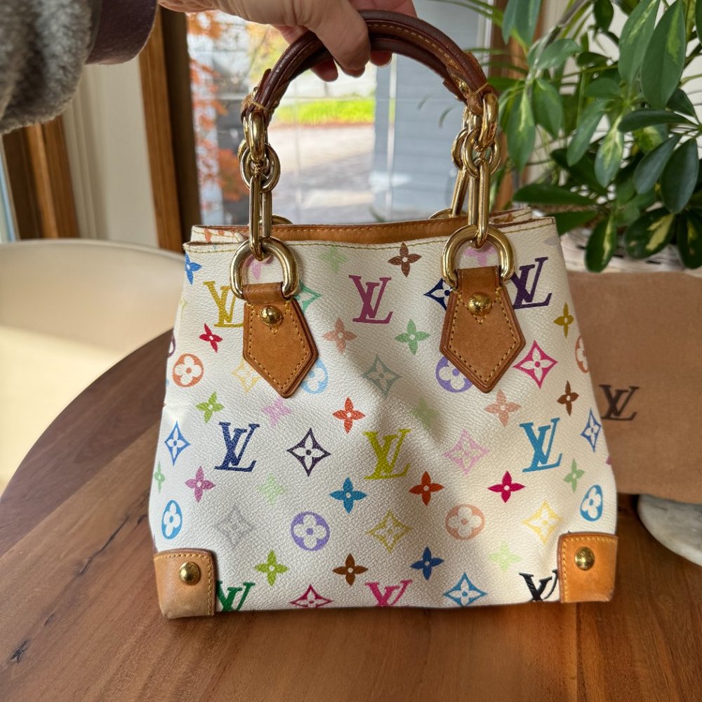 Louis Vuitton Original Murakami Multicolor Audra Bag Discontinued - Bag Only - Picture 9 of 17